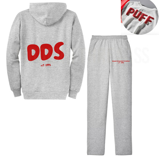 DDS Est 1991 Puff Paint  Wide Leg Sweatpants