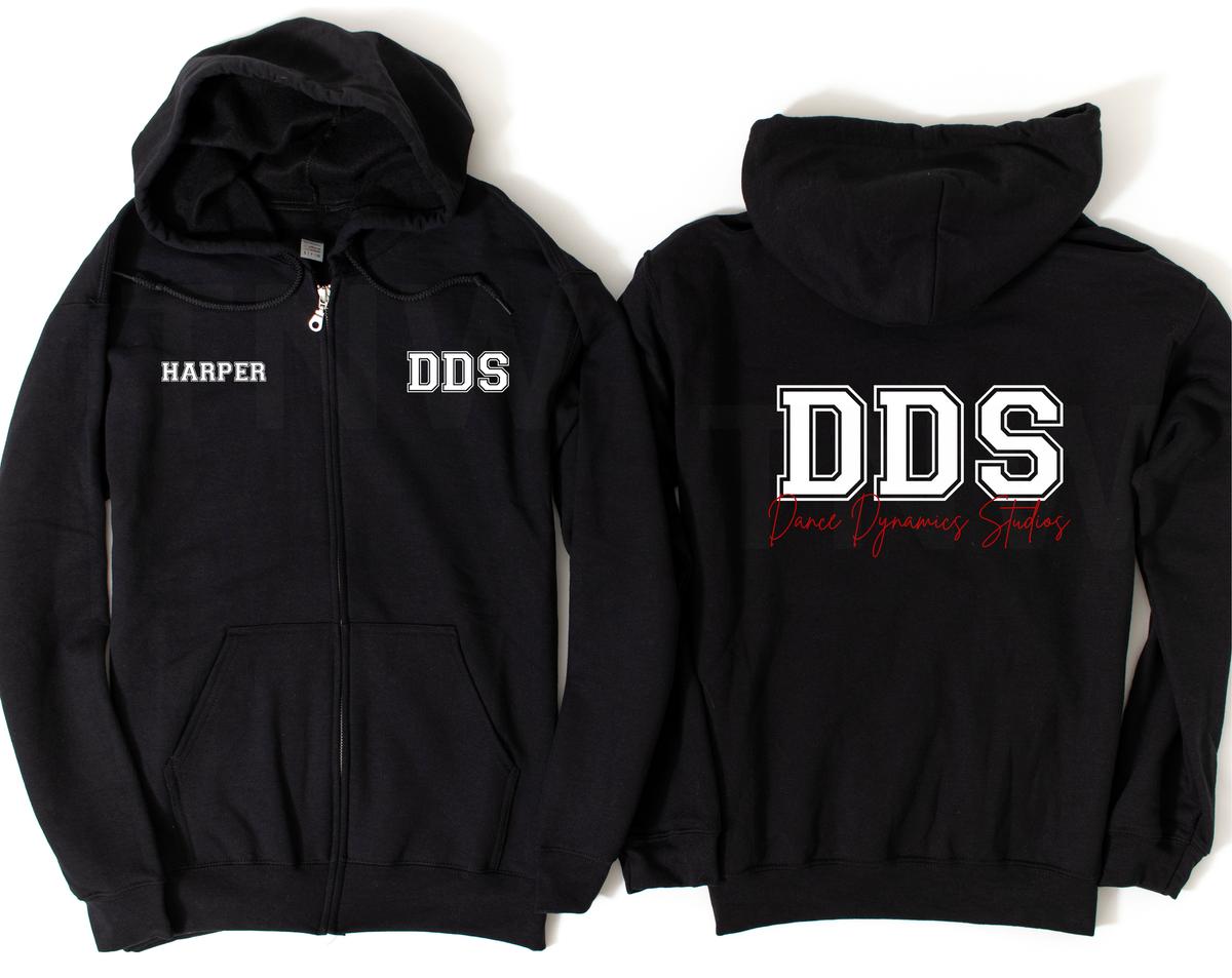 DDS Varsity Zip-UP Hoodie
