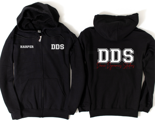 DDS Varsity Zip-UP Hoodie