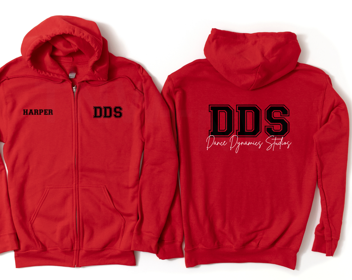 DDS Varsity Zip-UP Hoodie
